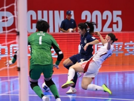 女子五人制足球亚洲杯日本队夺冠