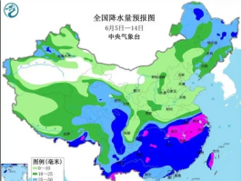 长江中下游地区将有强降雨过程 华北南部等地多高温