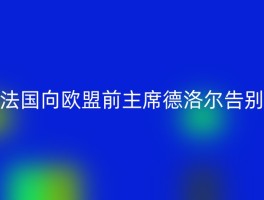 法国向欧盟前主席德洛尔告别