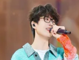 许嵩演唱会巨型蝴蝶装置，点亮梦幻音乐之夜