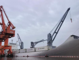 浙江台州港迎今年首批新西兰猕猴桃