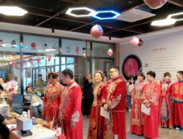 “520”“521”黑龙江省9964对新人喜结连理