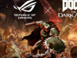 华硕推出《毁灭战士：黑暗时代》联名 ROG 夜神 RTX 5080 显卡：硬核性能碰撞地狱美学